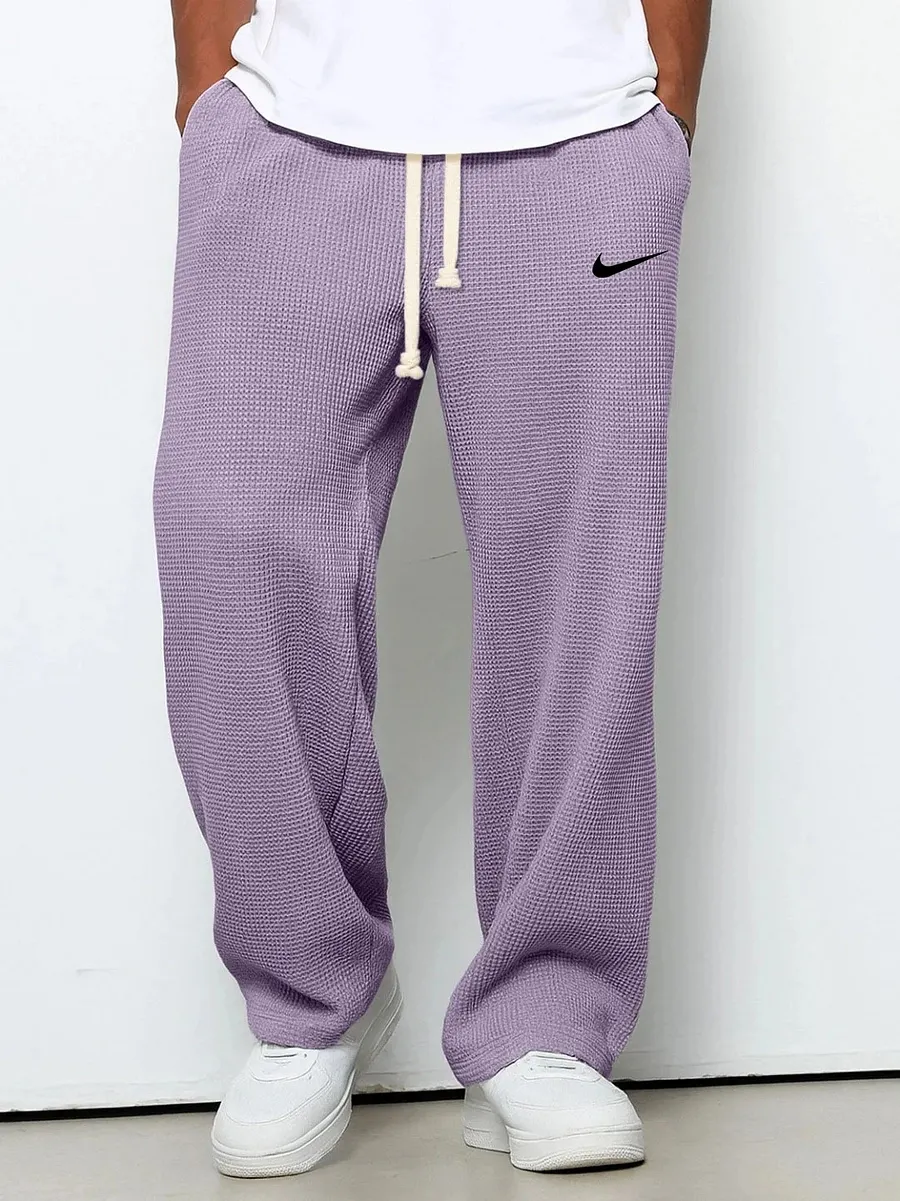 NK New Drawstring Elastic Casual Pants